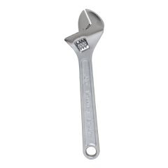 Clé à molette chromée réglable, 10"