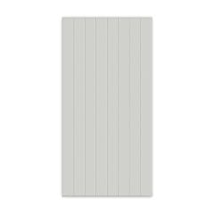 Panneau décoratif, Shiplap/Orleans, 48" x 97", blanc