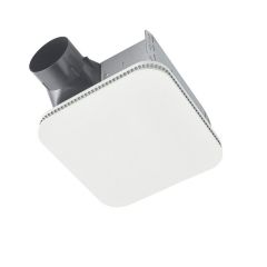 Bathroom Exhaust Fan w/ CLEANCOVER Grille - Roomside Series - 80 CFM - 0.7 Sone