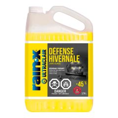 Lave-glace Défense Hivernale Rain-X Ultraclair, -45 ° C, 3,78 l