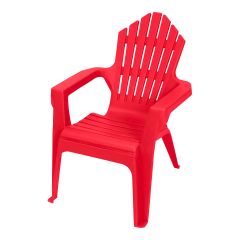 Chaise Adirondack Kiddie, rouge