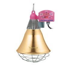 Abat-jour pour lampe infrarouge avec thermostat