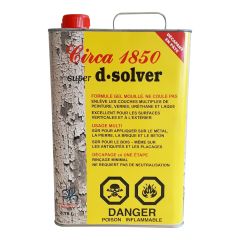 Décapant en pâte Super D-Solver, 3,78 l