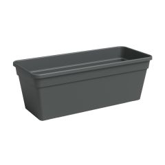 Jardinière en plastique, Madagascar, anthracite, 23,6"