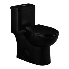 Toilet - One Piece - Dual Flush - Bali - Black
