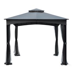 Gazebo à toit souple, 10’ x 10’