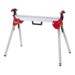 Support pliant pour scie à onglet, rouge-noir