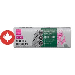 Laine de verre QuietZone, 2,5", 16" x 48", 170,4 pi²