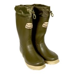 Bottes de pluie 14" isolées en caoutchouc, Prairie, vert, grandeur 11
