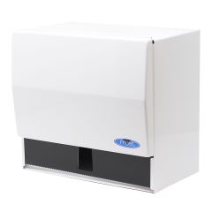 Distributrice d’essuie-mains, blanc
