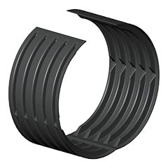 Manchon pour ponceau, 450 mm, fendu, noir