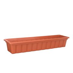 Jardinière de balcon, Nova, terracotta, 30"