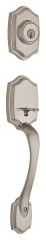 Brentwood Latch Handles, Elements Series, Satin Nickel