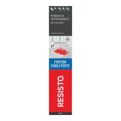 Membrane de finition HR, 1 m x 7 m, brun