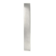 Chiffre moderne #1, nickel satiné, 4"