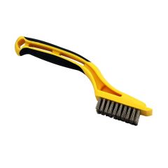Mini Wire Brush 1 1/8" x 2 1/4" - Stainless Steel