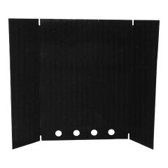 Steel heat shield