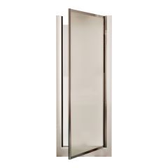 Douche Jasmin II, 29 3/4" x 32" x 73 3/8", acrylique, blanc et chrome