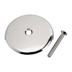 Overflow plate with 1 hole