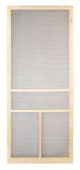 Porte moustiquaire en bois, 34" x 81" x 1 1/8"