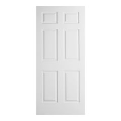Interior Door With 6 Panels - 32" x 80" - White