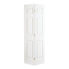 6 Panel Folding Door - 24" x 80" - White