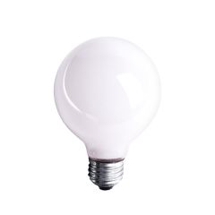 Vanity Bulb - G25 - Incandescent - White - 60 W