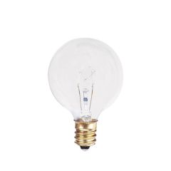 Vanity Bulb - G16.5 - Incandescent - Soft White - Clear - 60 W - 2/Pack