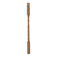 Brown Treated Wood Porch Post - 4" x 4" x 96"