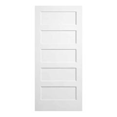 Conmore Door - White - 1 3/8" x 18" x 80"