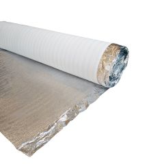 Membrane de plancher, 3 mm, 200 pi², polyéthylène, blanc