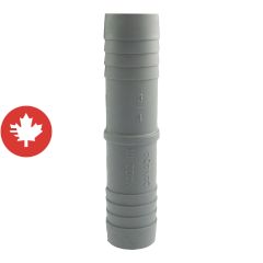 Raccord de plastique, 3/4"
