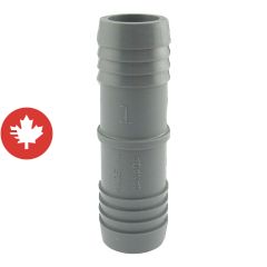 Raccord de plastique, 1"