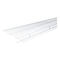 Tablette grillagée, modèle SR, tringle régulière, 16" x 96"