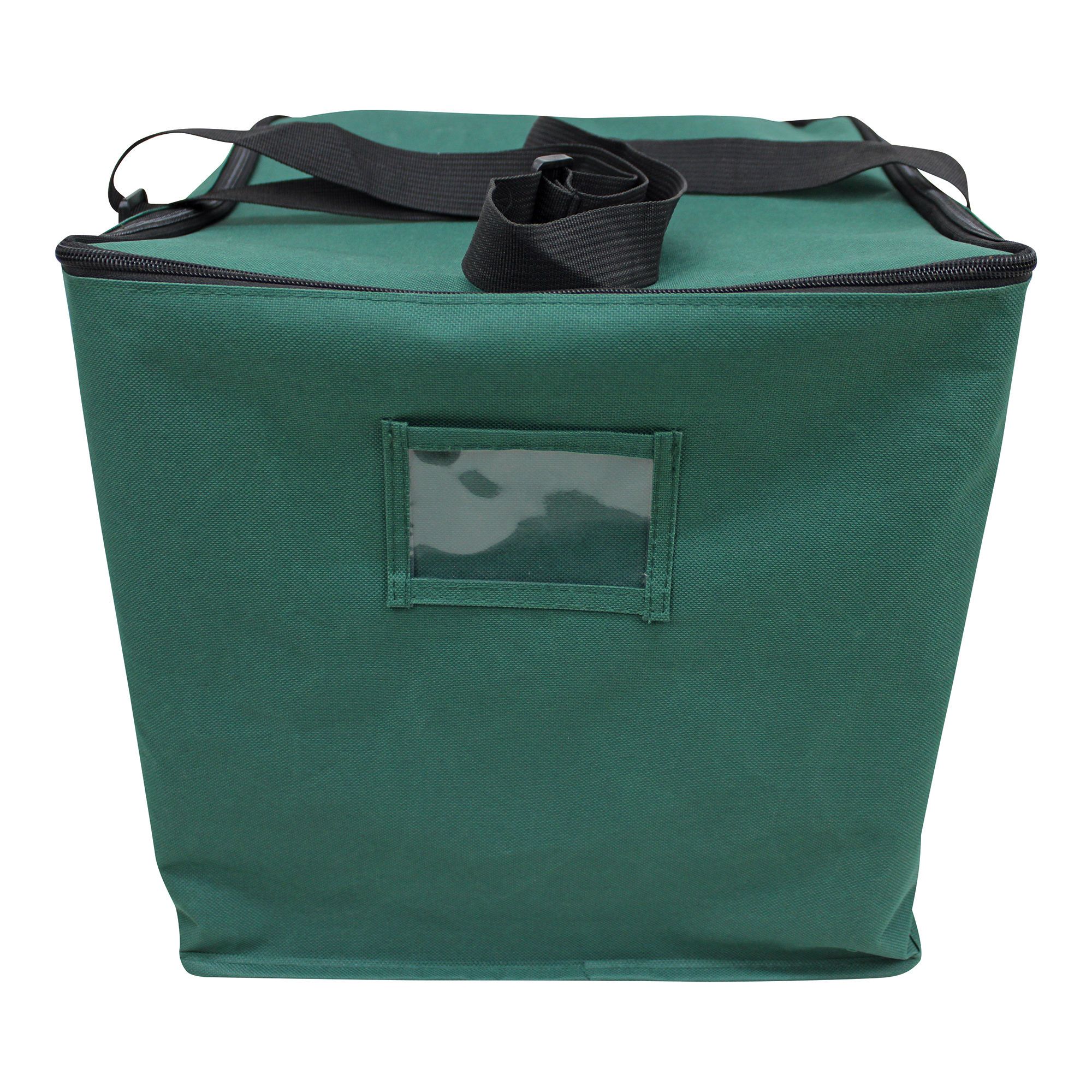Sac de rangement pour ornements, 33 x 33 x 34,3 cm, vert
