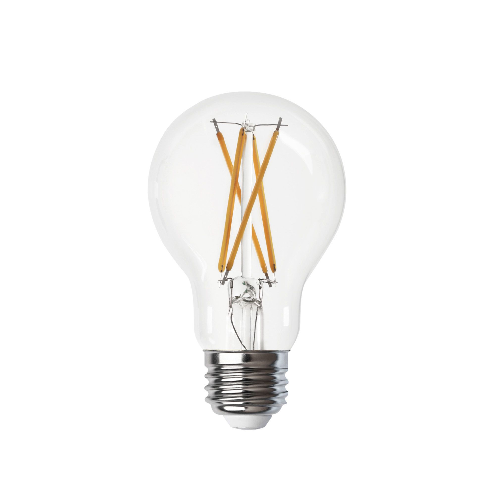 Ampoule DEL à filament Type A Clair/ 9 W / 120 V / 3 000 K Blanc doux (2)