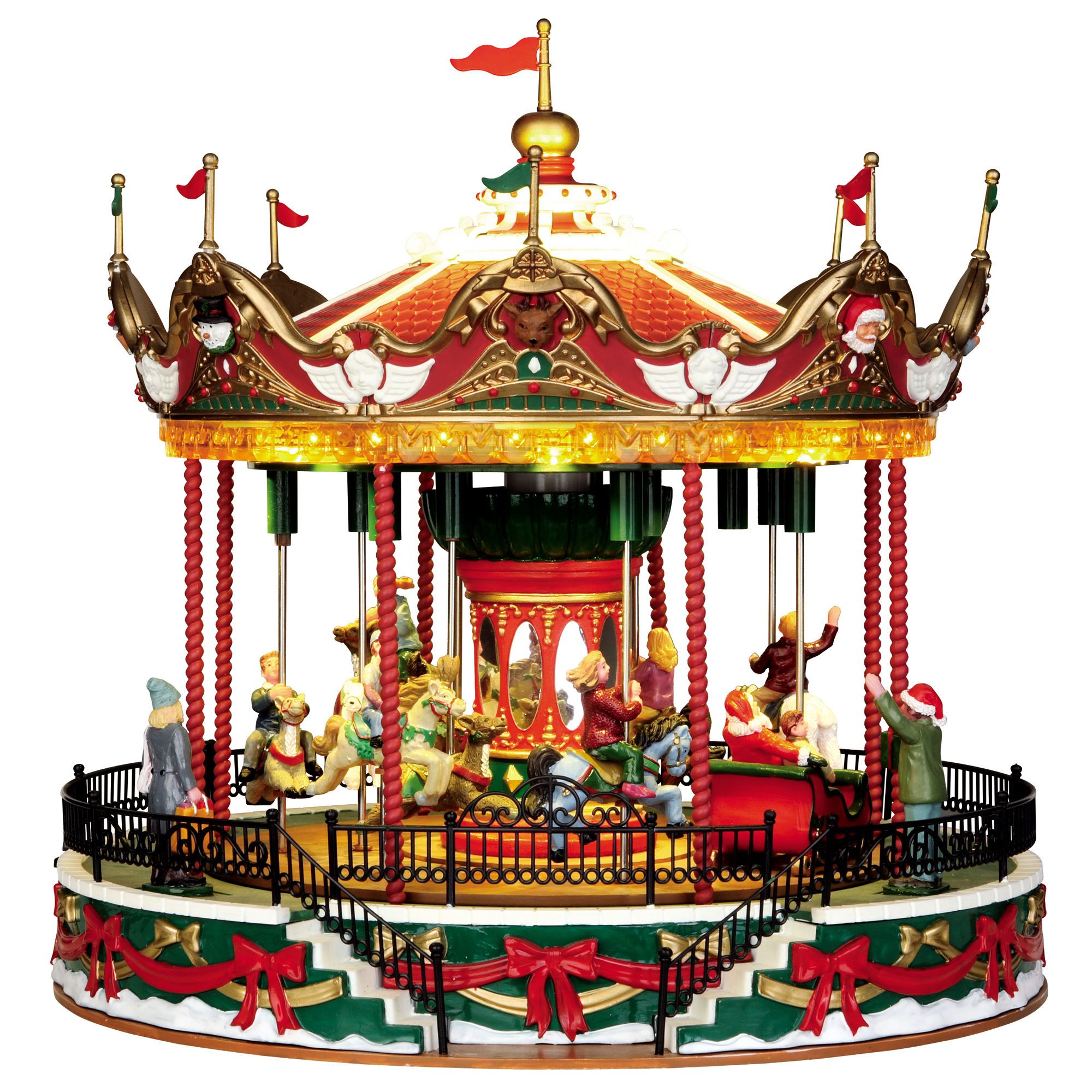Santa Carousel from LEMAX | BMR