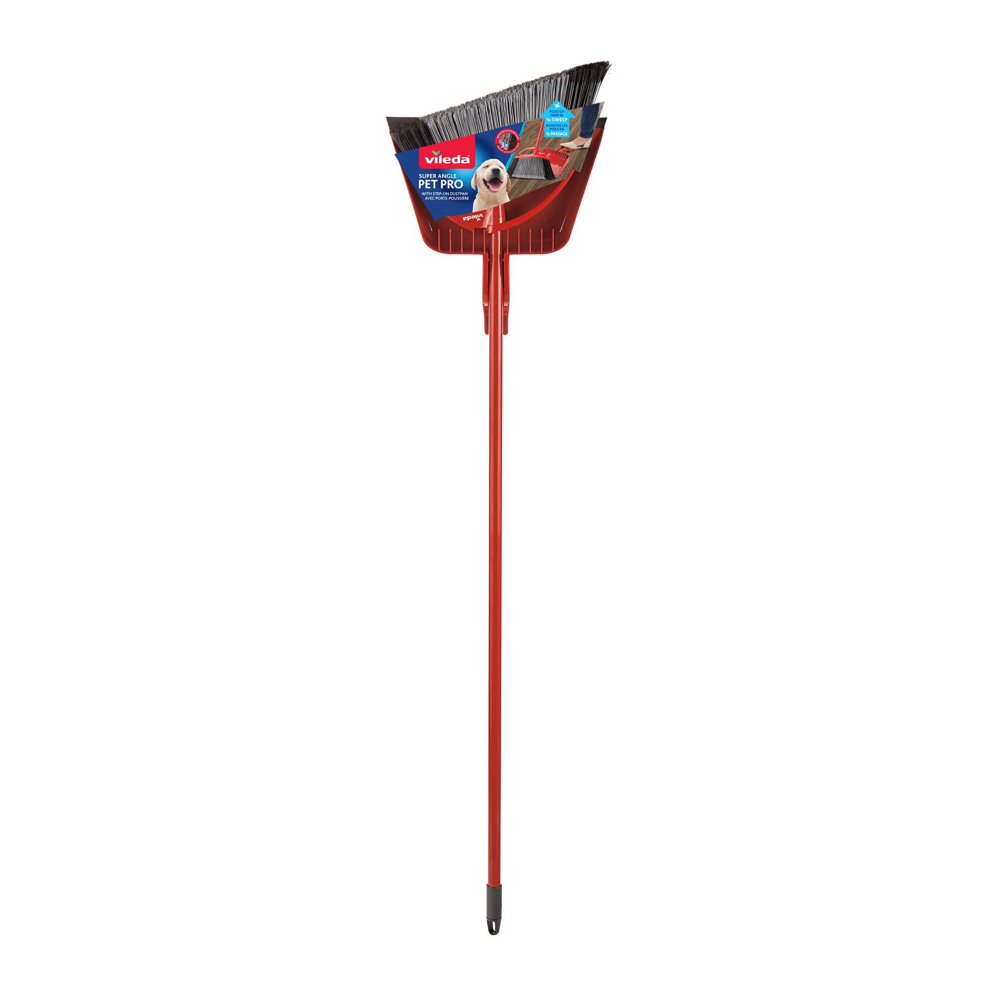 Balai Super Angle Pet Pro avec porte-poussière