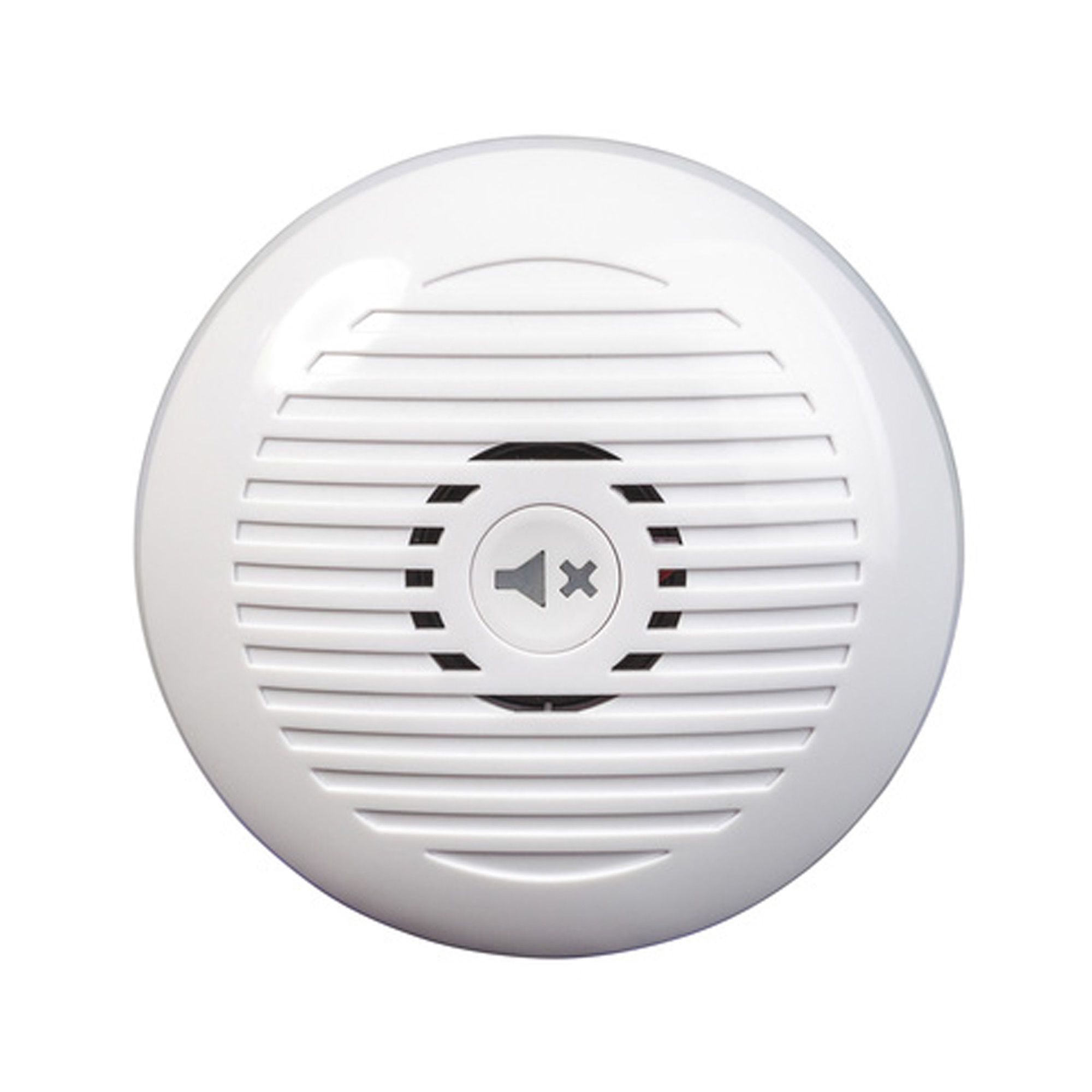 Ensemble sonnette sans fil avec stroboscope, blanc