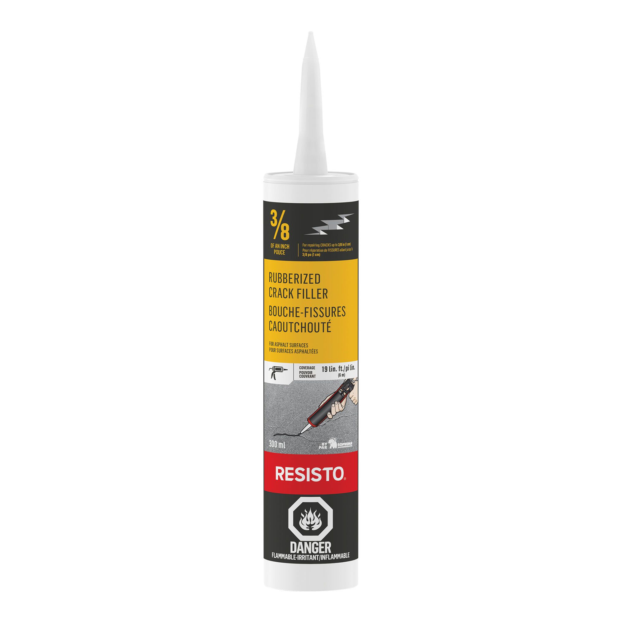 Bouche-fissures caoutchouté, 300 ml