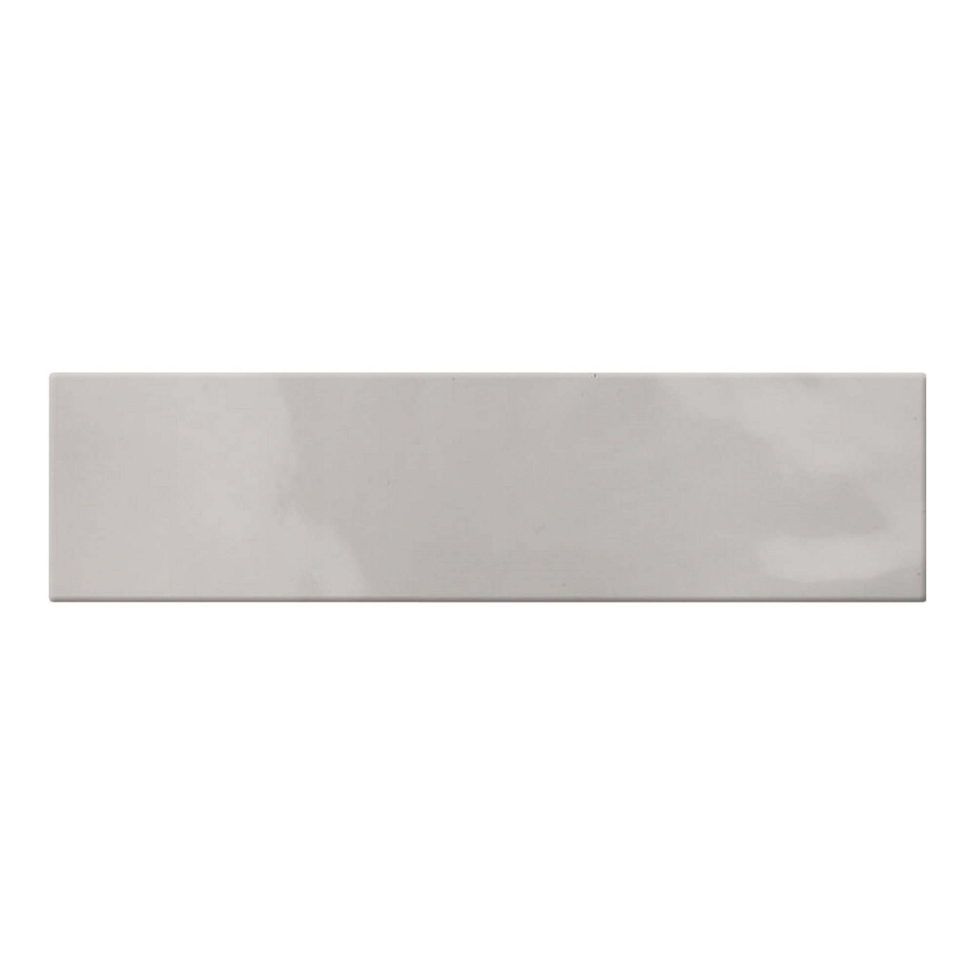 Tuile de céramique murale, Eternity, cendre, lustré, 3" x 12", 10,76 pi², 44/pqt