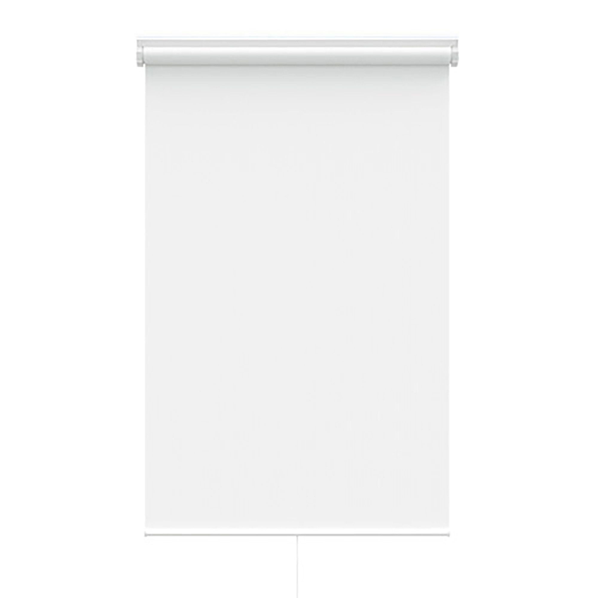 Toile à rouleau opaque sans cordon, blanc, 72" x 72"