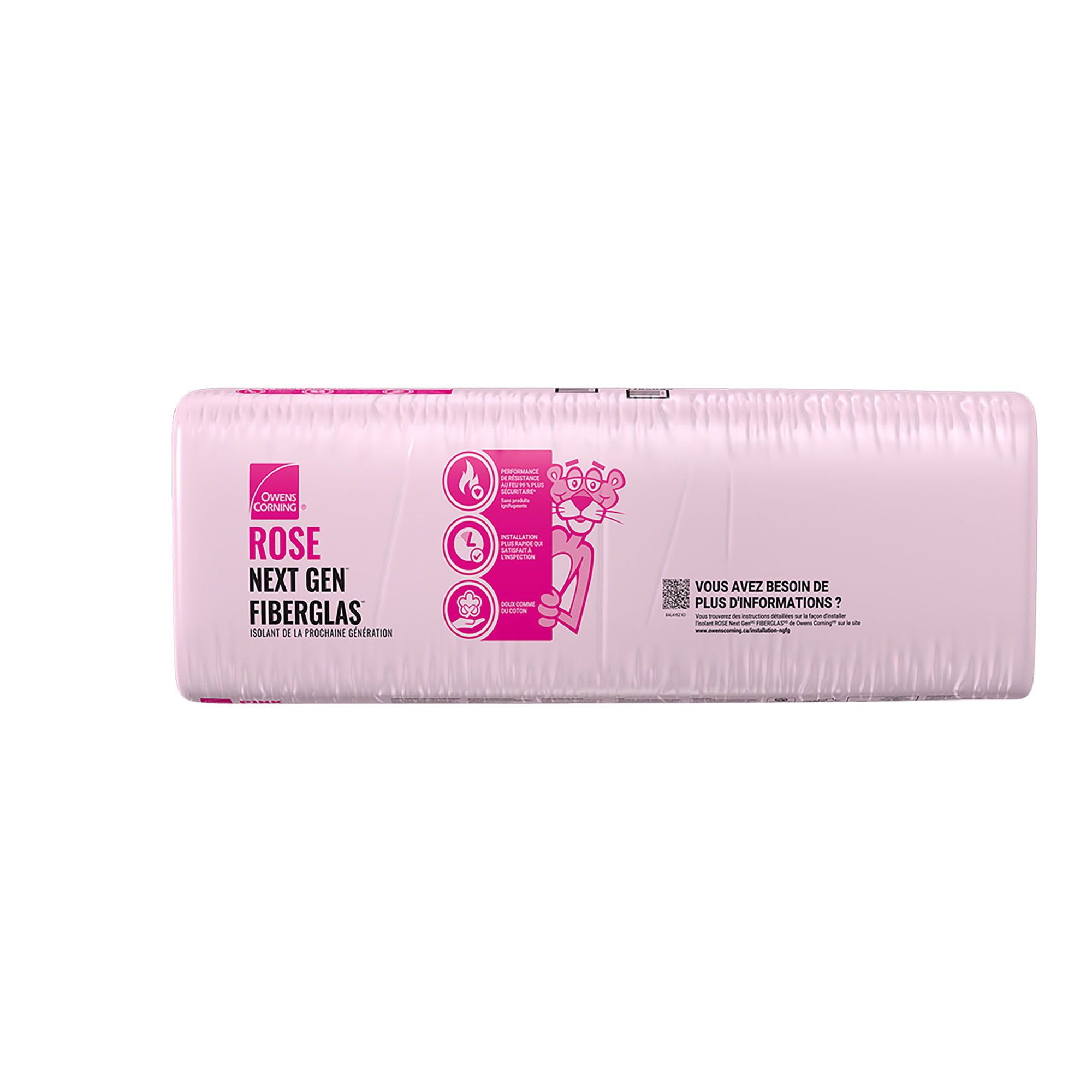 QuietZone Pink Next Gen Fiberglas Acoustic Insulation - Wood Stud