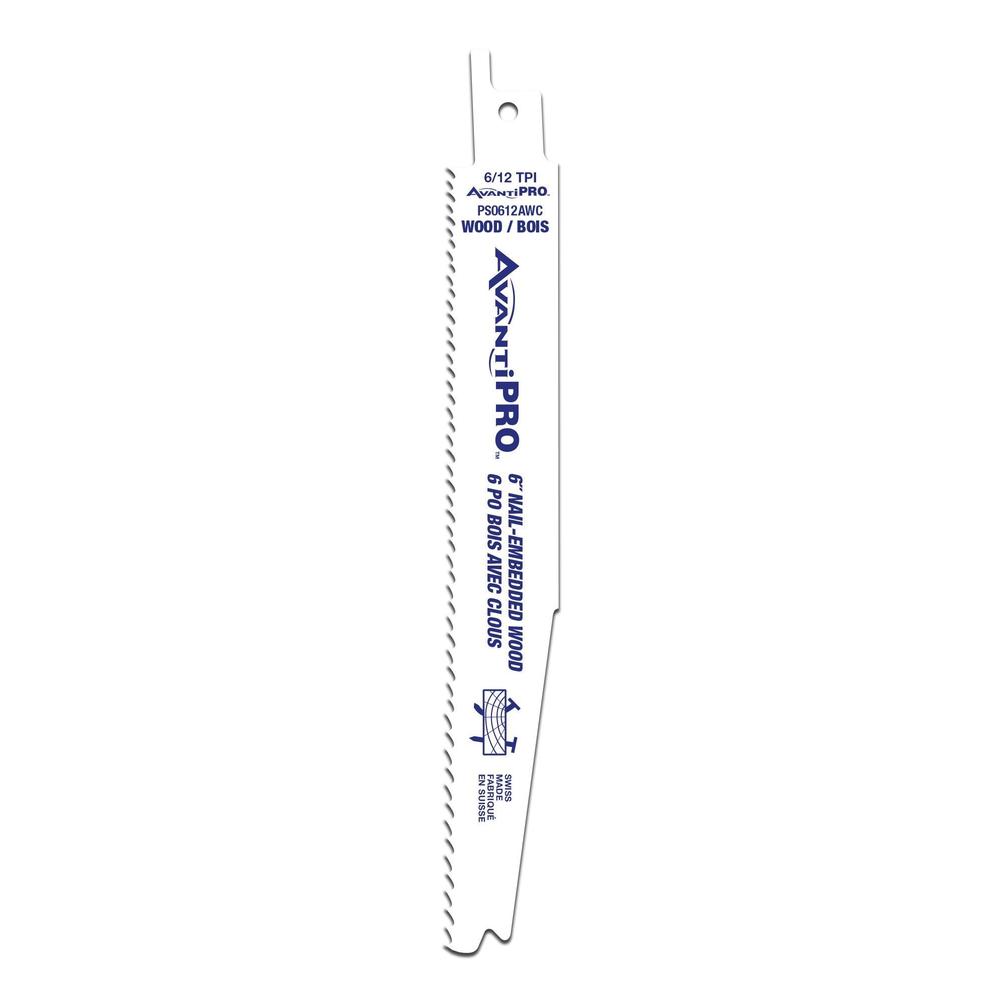 Lame de scie alternative, 6", 6/12 DPP