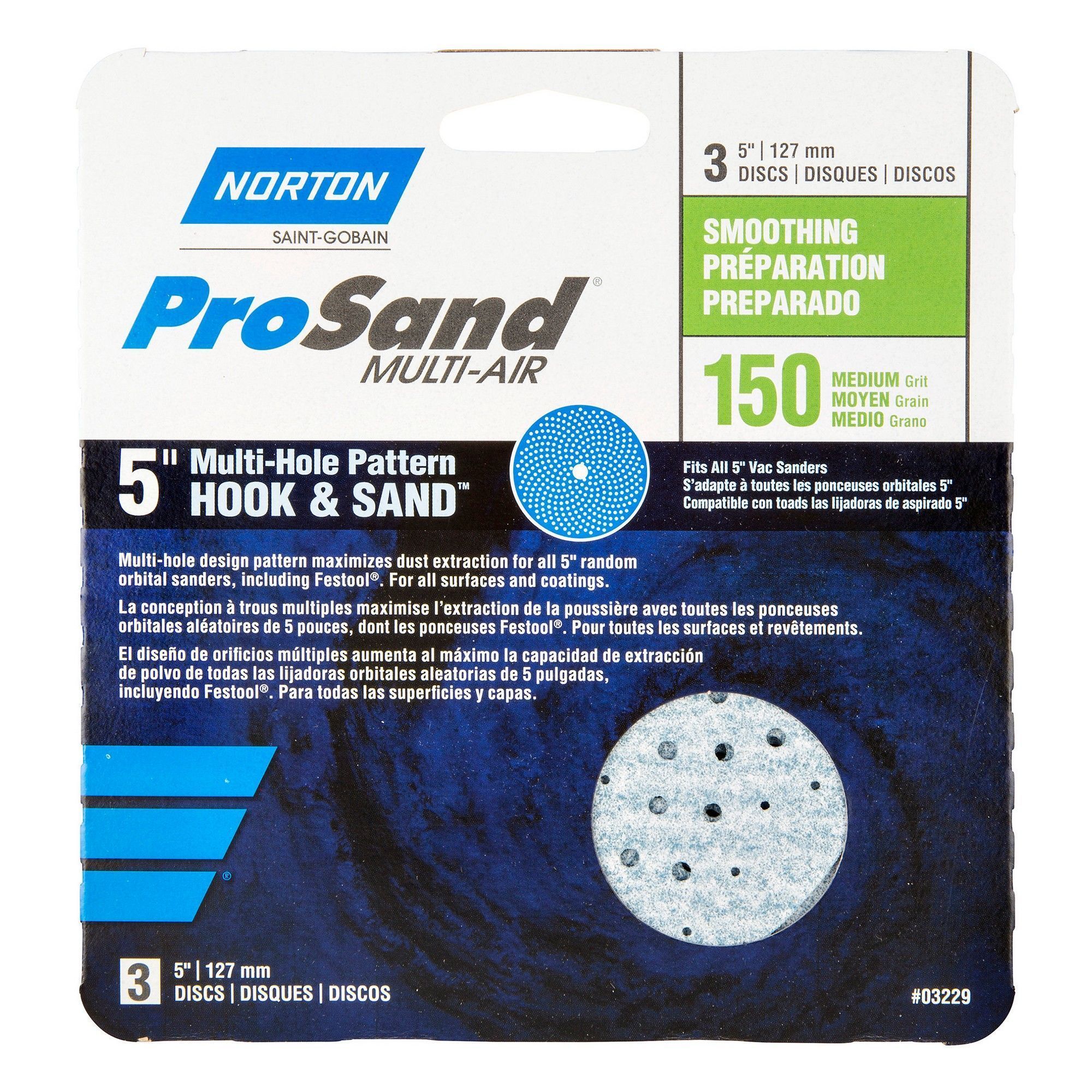Lot De 5 Disques Abrasifs Non Tissés D150mm Grain 4000 Blanc - Ponçage Fin Et Polissage