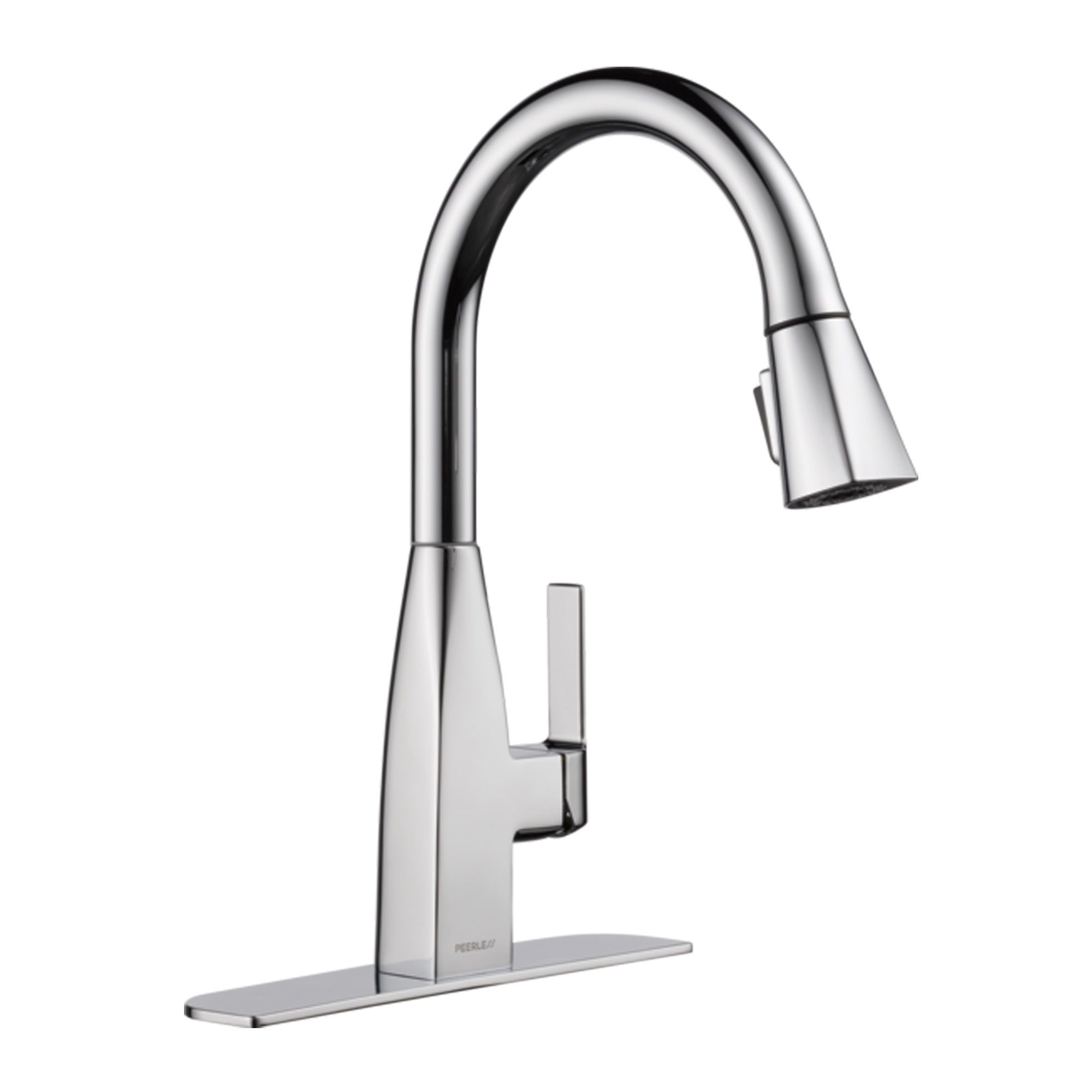 Robinet pour évier de cuisine à poignée unique Xander, chrome