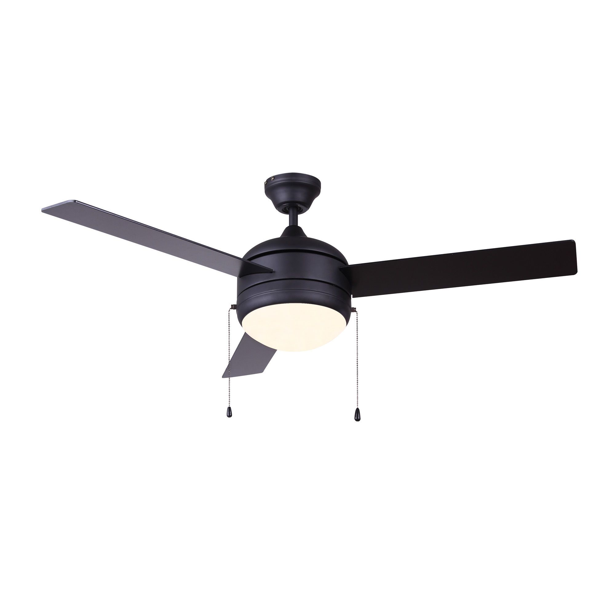 Ventilateur de plafond Calibre III, 48", noir mat