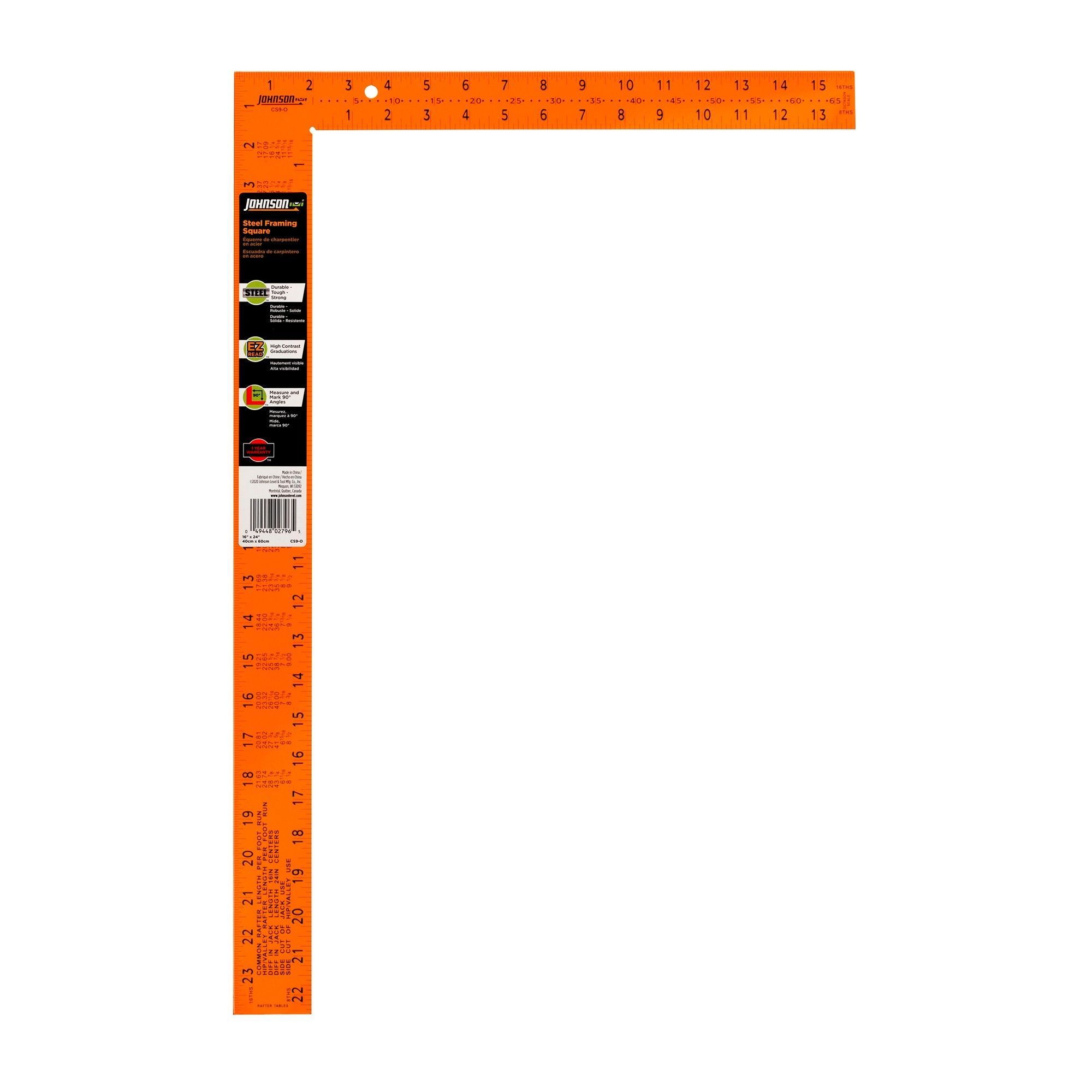 Square Carpenter Steel - 16