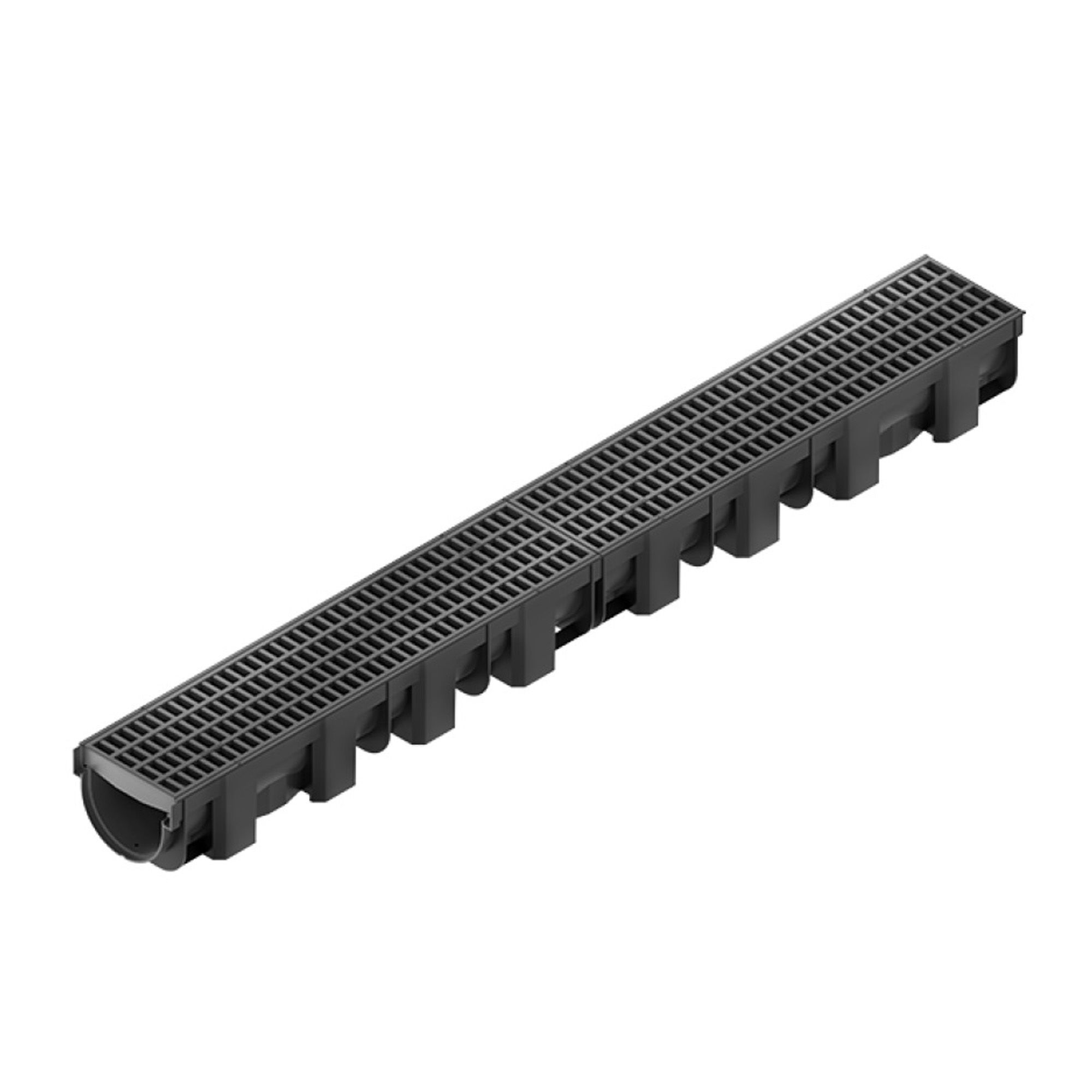 Top X Trench Drain with polypropylene (PP) mesh grating from