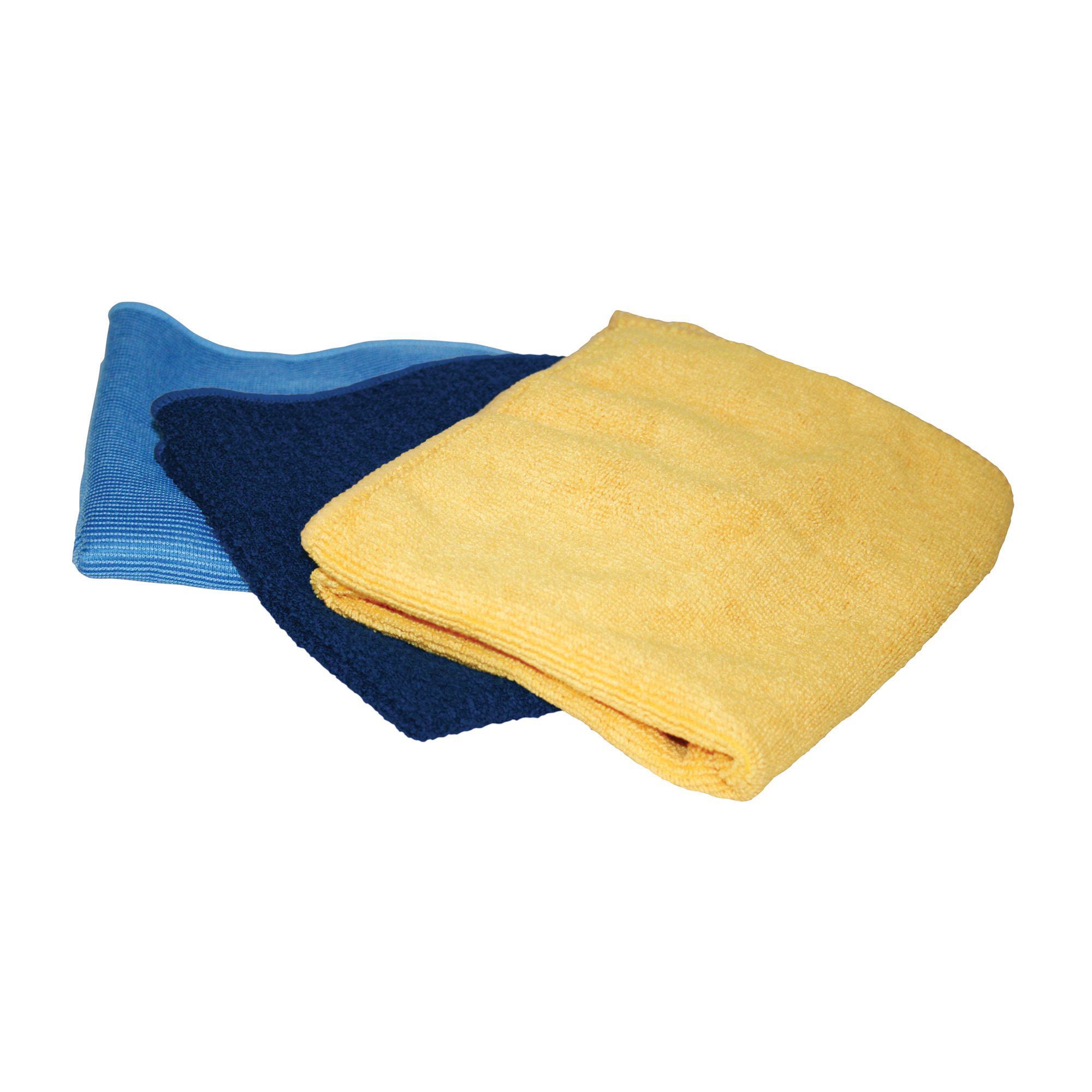 Ensemble de serviettes de nettoyage, 3 mcx